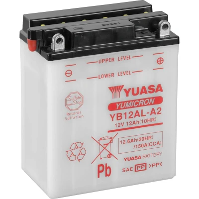 Afbeelding van Yuasa YB12AL A2 Motoraccu 12 V 12.6 Ah