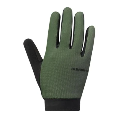 Afbeelding van Shimano Explorer FF Gloves handschoenen, volwassenen, uniseks, groen, S