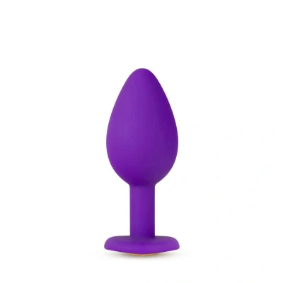 Afbeelding van Temptasia Bling Anaal Plug Small Paars Levensecht Gevoel