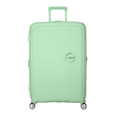 Afbeelding van American Tourister Reiskoffer Soundbox spinner 77/28 TSA uitbreidbaar Pastel Green 4,2 kg