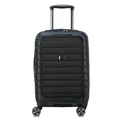 Afbeelding van Delsey Paris Shadow Kabinentrolley 55 CM MIT Dehnfalte Reistas, Maat: One Size, Schwarz