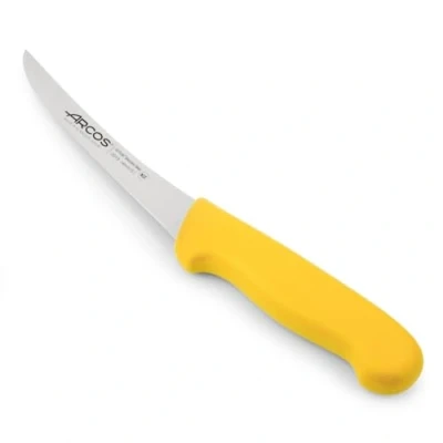 Afbeelding van Arcos Serie 2900 uitbeenmes lemmet van nitrum roestvrij staal 140 mm handgreep polypropyleen, kleur geel