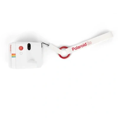 Image de Courroie de poignet pour appareil photo Polaroid Go Blanc