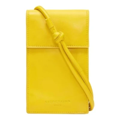 Afbeelding van LIEBESKIND BERLIN Schoudertas mobiele telefoon Seasonal Noos Sheep Natural Mobile Pouch Lemon Mosterdgeel