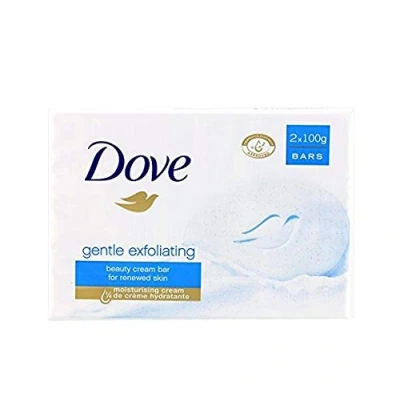 Afbeelding van Dove Gentle Exfoliating Zeep, verpakking van 3, 2 x 100 g