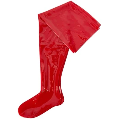 Afbeelding van Latex Kousen Rood