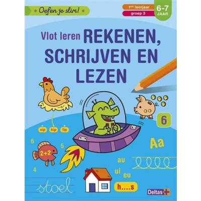 Image de Oefen je slim! Vlot leren rekenen, schrijven en lezen (6 7 j.)
