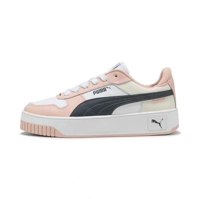 Image de Puma Baskets Carina Street pour femme, Quartz rose gris solide blanc, 38.5 EU