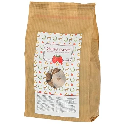 Afbeelding van Kerbl Delizia Beloningsbrok Framboos 1kg
