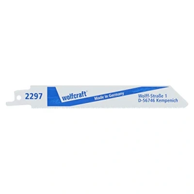 Afbeelding van Wolfcraft 2297000 2 reciprozaagbladen Zaagbladlengte 152 mm stuk(s)