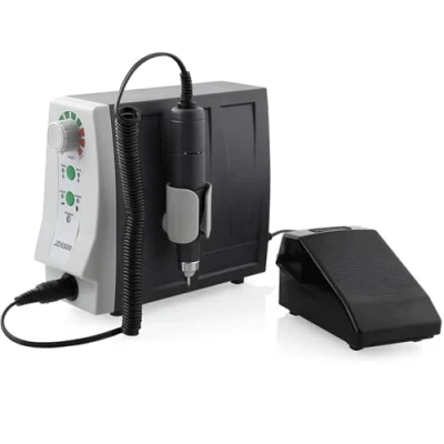 Afbeelding van Nagelfrees 35000 omw/min Premium JD5500 met voetpedaal traploos regelen, inclusief 4 bits