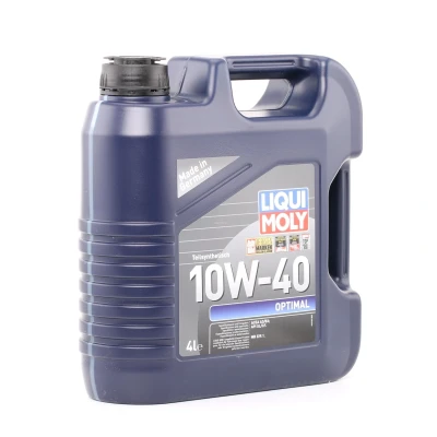 Afbeelding van Liqui Moly Optimal 10W 40 4L Motorolie 3930 MERCEDES BENZ: E Class Saloon, Vito Mixto, C RENAULT: CLIO 3, 2, TRAFIC 2 Kasten