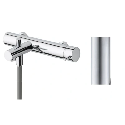 Afbeelding van Waterevolution Flow badmengkraan met handdoucheset volledig RVS T130IE