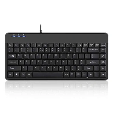 Afbeelding van Perixx Periboard 409H Ergonomisch toetsenbord USB Hub 2 x poorten Stille toetsen QWERTY/US