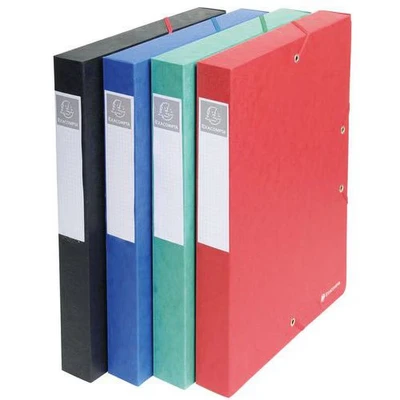 Image de Boite de classement exabox dos 40mm carte lustrée scotten A4