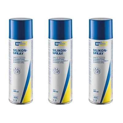 Afbeelding van CARTECHNIC Set van 3 anti klontermiddelen siliconen smeerspray 300 ml
