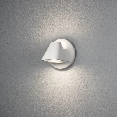 Afbeelding van Konstsmide 427 250 wandverlichting Wit Geschikt voor buitengebruik