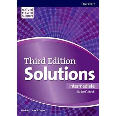 Afbeelding van Solutions third edition Int Student&#039;s Book &amp; Online Practi
