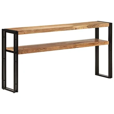 Image de vidaXL Table console 150x30x75 cm Bois d&#039;acacia solide321103