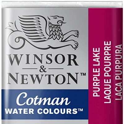 Afbeelding van W&amp;N Cotman Aquarelverf Half Napje Purple Lake