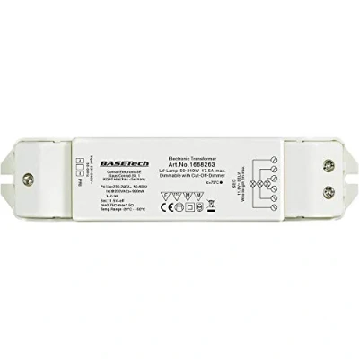 Afbeelding van Basetech ET 210 12 V 50 W Dimbaar met faseafsnijdingsdimmer