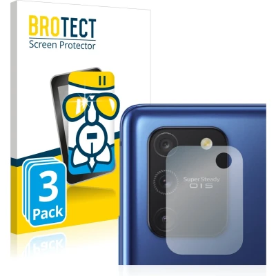 Afbeelding van BROTECT Screenprotector voor Samsung Galaxy S10 Lite (ALLEEN Camera Lens) Folie Beschermfolie Beschermglas transparant (3 Stuks)