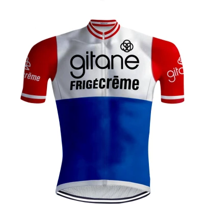 Afbeelding van Retro Wielershirt Gitane FrigeCreme REDTED L