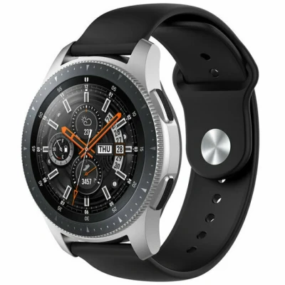 Afbeelding van Rubberen sportband Zwart Xiaomi Mi Watch / S1 Pro Active S2