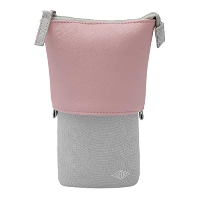 Afbeelding van WEDO 24273009 My Butler 2 in 1 schooltas en Butler, kleine binnenvakken, onderhoudsvriendelijk materiaal, roze/grijs