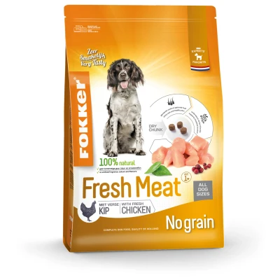 Afbeelding van Fokker Premium + Fresh Meat 13 KG