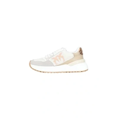 Afbeelding van Pinko Gem 07 Sneakers Suède Dames Beige Maat 40