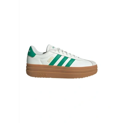 Afbeelding van adidas Vl Court Bold Shoes damesschoenen, Core White Green Gold Met