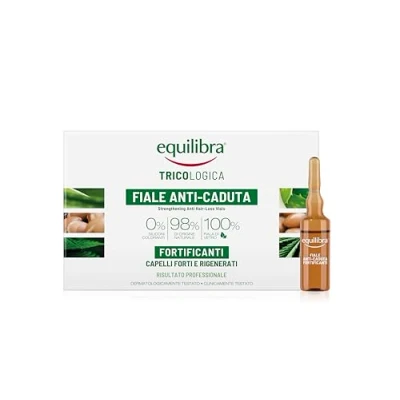 Afbeelding van Equilibra Strengthening Ampoules Against Hair Loss 10X8Ml