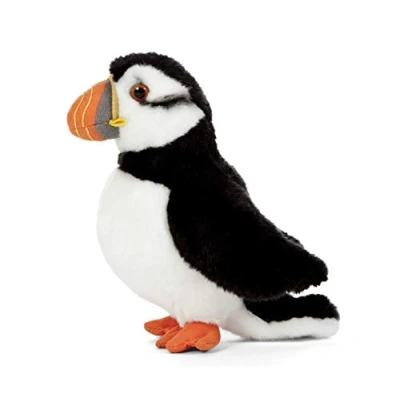 Afbeelding van Living Nature Soft Toy realistische pluche vogels met identificatielabels, AN405, onbekend, wit