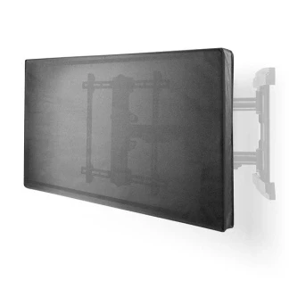 Afbeelding van Nedis TV Beschermhoes voor Buiten Scherm afmeting: 65 70 &quot; Supreme Quality Oxford Zwart