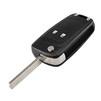 Afbeelding van Sleutelhoes voor Opel Astra J Insignia A Meriva B Zafira C Mokka Chevrolet Orlando Aveo Plip afstandsbediening 2 Knoppen
