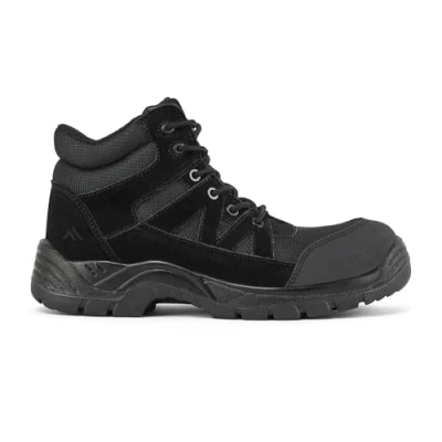 Afbeelding van Composietschoen Textile Suede schoen S1PL SR FO maat 36, Black