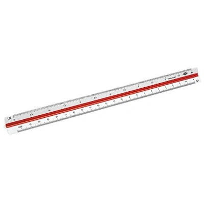 Afbeelding van WEDO 05255001 verloopladder, driehoekig, 30 cm, Architecte 1, wit