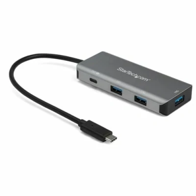 Afbeelding van StarTech.com 4 poorts USB C Gen 2 Hub 10 Gbps 25 cm