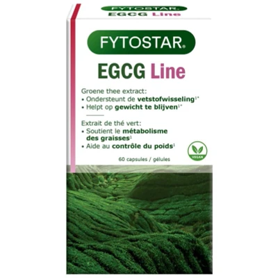 Afbeelding van Fytostar EGCG Line Groene thee extract 60 capsules