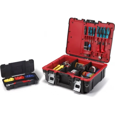 Afbeelding van KETER 237003 Technican Box Gereedschapskist (leeg) Zwart