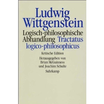 Afbeelding van Logisch philosophische Abhandlung. Tractatus logico philosophicus