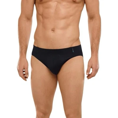 Afbeelding van SCHIESSER Long Life Soft slip (1 pack) heren rio blauwzwart