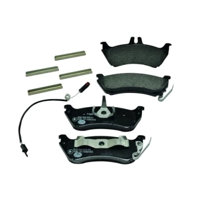 Afbeelding van HELLA 8DB 355 009 241 Remblokkenset Geschikt voor slijtage waarschuwingscontact Met toebehoren MERCEDES BENZ: ML Class