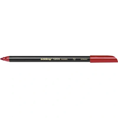 Afbeelding van Fineliner edding 1200 072 fijn metallic rood
