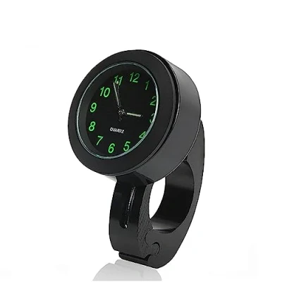 Afbeelding van Fydun Motorfiets Stuur Klok, Waterdicht Universeel Horloge