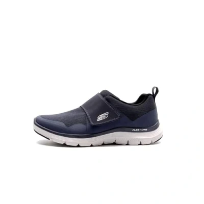 Afbeelding van Skechers Sport FLEX Advantage 4.0 Sneakers laag, Heren, Maat: 39, Blue Textiel/ synthetisch