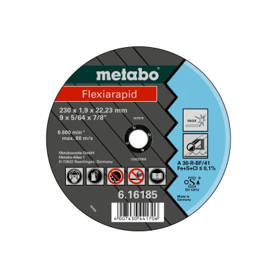 Afbeelding van METABO 616183000 Snijschijf, haakse slijper 150 1.6 10200