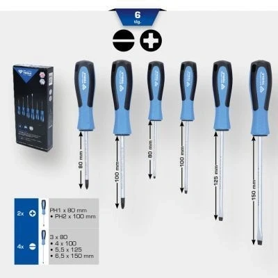 Afbeelding van KS TOOLS BT031000 Schroevendraaierset Display (karton)