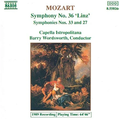 Afbeelding van Capella Istropolitan Symphonies 36, 33 &amp; 37 (CD)